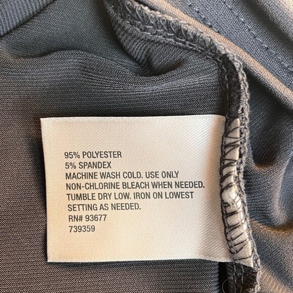 Worthington Sleeveless Black Ruffles Ruched Top - Picture 6 of 6